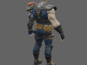Cable - Fortnite 3D 模型