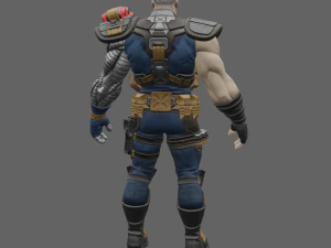 Cable - Fortnite 3D Model