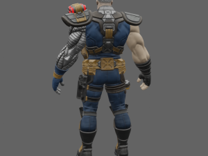 Cable - Fortnite 3D 模型