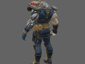 Cable - Fortnite 3D Model