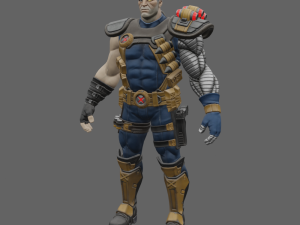 Cable - Fortnite 3D 模型
