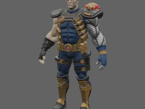 Cable - Fortnite 3D Model