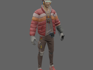 Cade - Fortnite 3D 모델