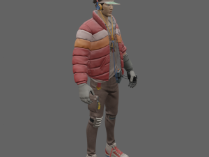Cade - Fortnite 3D 모델