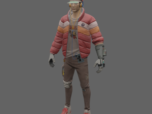Cade - Fortnite 3D 모델