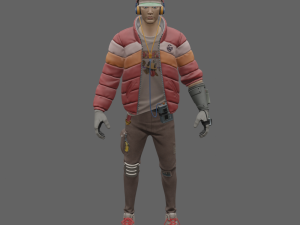 Cade - Fortnite 3D 모델