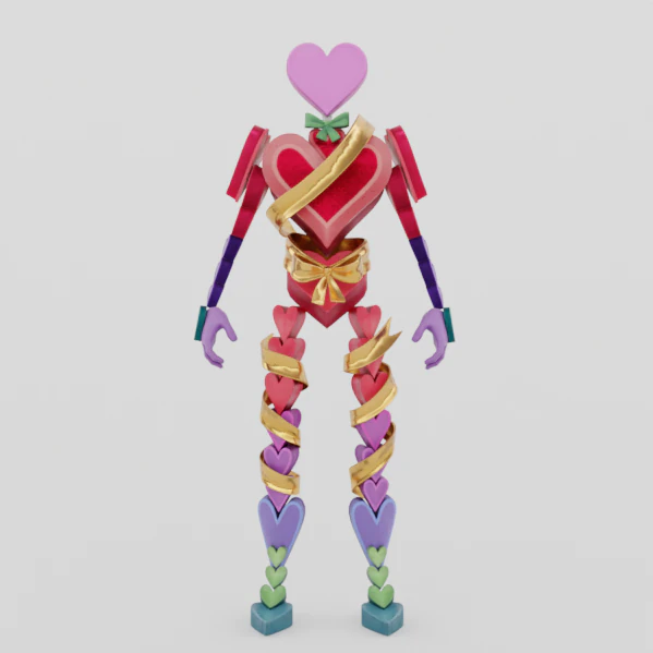 Candyman - Fortnite 3D Model .c4d .max .obj .3ds .fbx .stl .blend 
