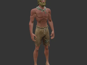 Castaway Jonesy - Fortnite 3D Model