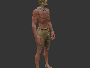 Castaway Jonesy - Fortnite 3D Model