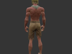 Castaway Jonesy - Fortnite 3D Model