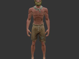 Castaway Jonesy - Fortnite 3D Model