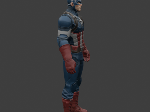 Captain America - Fortnite Modelo 3D