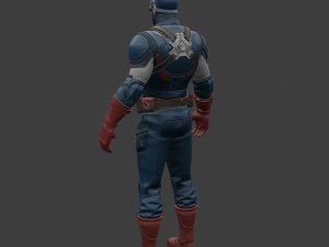 Captain America - Fortnite Modelo 3D