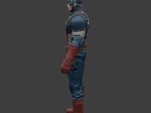 Captain America - Fortnite Modelo 3D