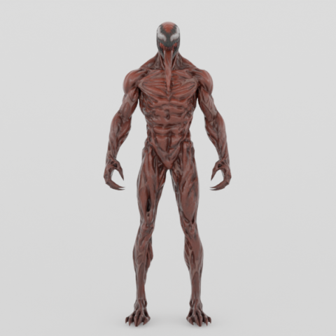 Carnage - Fortnite Modelo 3D .c4d .max .obj .3ds .fbx .stl .blend 