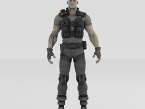 Centurion Dark - Fortnite Modèle 3D