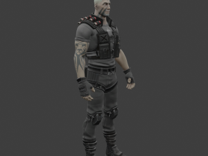 Centurion Dark - Fortnite Model 3D