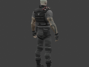 Centurion Dark - Fortnite Model 3D
