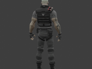 Centurion Dark - Fortnite Model 3D