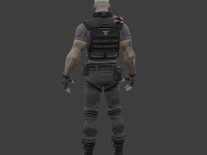 Centurion Dark - Fortnite Model 3D