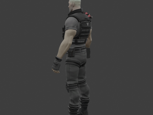 Centurion Dark - Fortnite Model 3D