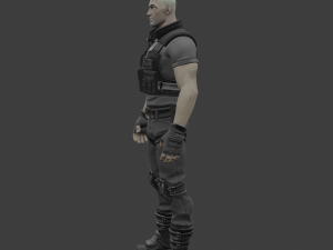 Centurion Dark - Fortnite Model 3D