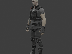 Centurion Dark - Fortnite Model 3D