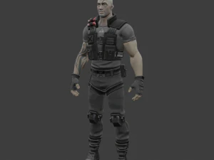 सेंचुरियन डार्क - फ़ोर्टनाइट 3D मॉडल