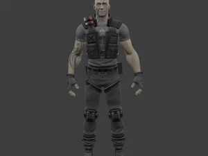 सेंचुरियन डार्क - फ़ोर्टनाइट 3D मॉडल