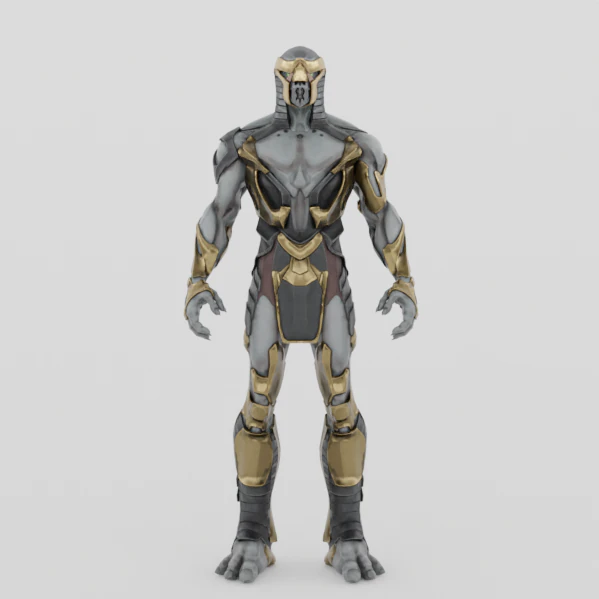 Chitauri - Fortnite 3D Model .c4d .max .obj .3ds .fbx .stl .blend