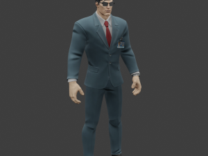 Clark Kent - Fortnite Model 3D
