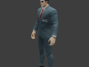 Clark Kent - Fortnite Model 3D