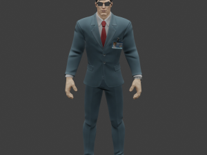 Clark Kent - Fortnite Model 3D