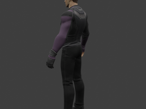 Clint Barton - Fortnite Model 3D