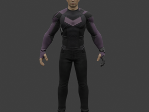 Clint Barton - Fortnite Model 3D