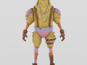 Cluck - Fortnite Modelo 3D