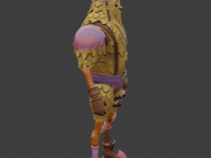 Cluck - Fortnite 3D Model