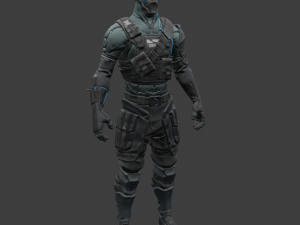 Cobalt - Fortnite 3D Модель