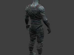 Cobalt - Fortnite 3D Модель