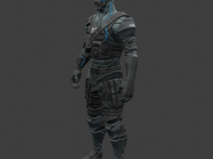 Cobalt - Fortnite 3D Модель