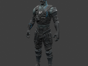 Cobalt - Fortnite 3D Модель