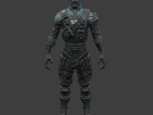 Cobalt - Fortnite 3D Модель