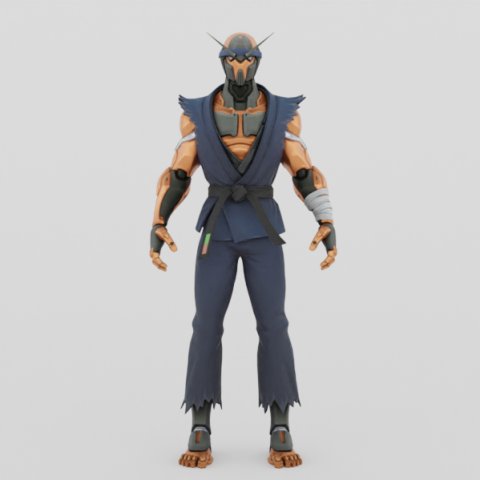 Copper Wasp - Fortnite Modello 3D .c4d .max .obj .3ds .fbx .stl .blend