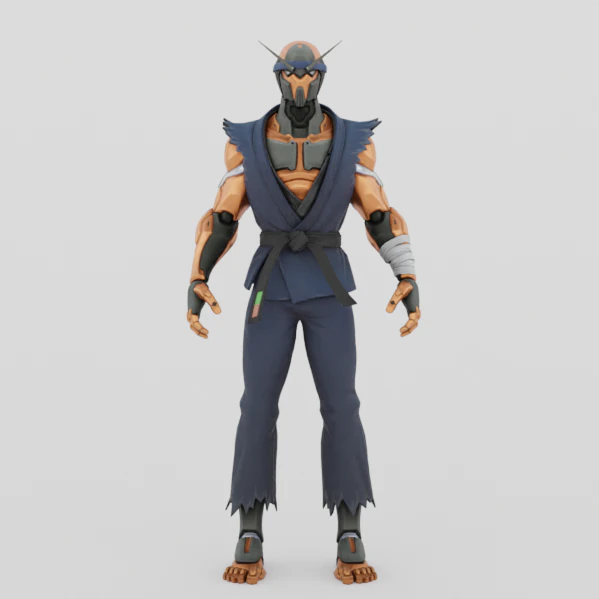 Copper Wasp - Fortnite 3D Model .c4d .max .obj .3ds .fbx .stl .blend