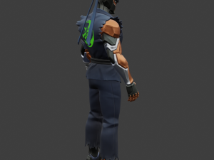 Copper Wasp - Fortnite Modello 3D