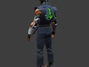 Copper Wasp - Fortnite Modello 3D