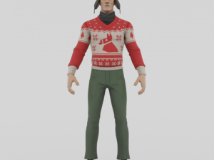 Cozy Jonesy - Fortnite Model 3D