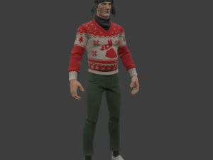 Cozy Jonesy - Fortnite Modèle 3D