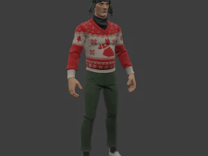 Cozy Jonesy - Fortnite 3D Model