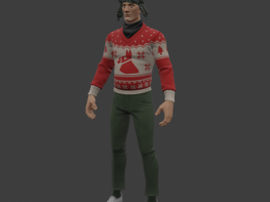 Cozy Jonesy - Fortnite Modèle 3D